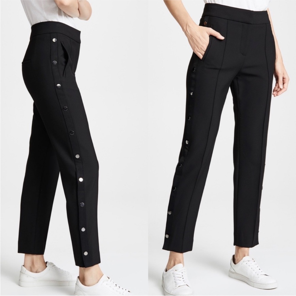 NWT Veronica Beard Irving Side Snap Pants size 6